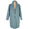 Dámský modrozelený kabát Marks&Spencer 16/44