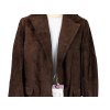 KOŽENÉ pánské hnědé semišové sako GALA XL