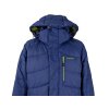 Pánská modrá prošívaná bunda s kapucí HEAD L