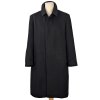 Kašmírový (100%) pánský černý dlouhý kabát BUGATTI XL