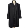 Kašmírový (100%) pánský černý dlouhý kabát BUGATTI XL