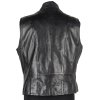 KOŽENÁ dámská černá vesta na zip NEXT 16/44