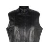 KOŽENÁ dámská černá vesta na zip NEXT 16/44