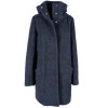 Vlněný (50%) dámský modrý kabát Tom Tailor L