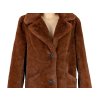 Dámský skořicový plyšový kožíšek ORSAY 40
