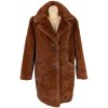 Dámský skořicový plyšový kožíšek ORSAY 40