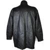 KOŽENÁ pánská černá měkká bunda na zip CERO 60
