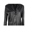 KOŽENÉ dámské černé sako MADDOX L