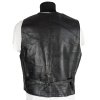 KOŽENÁ pánská černá vesta Sportrax L/XL