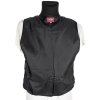 KOŽENÁ pánská černá vesta Sportrax L/XL