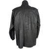 KOŽENÁ pánská černá bunda na zip XXL