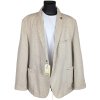 Bavlněné/lněné pánské béžové sako Camel Active XXXXL