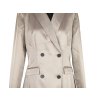 Dámské béžové dvouřadé sako H&M M