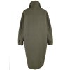 Dámský khaki dlouhý košilový kabát ONLY M