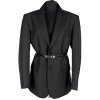 Pánské sako pro ženy - vlněné (45%) černé RODAL M