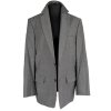 Pánské sako pro ženy - vlněné (100%) šedé BUGATTI L