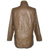 KOŽENÁ dámská hnědá bunda Milan Leather XXL 3