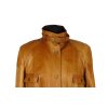 Kožená dámská koňaková bunda DENVER   L*