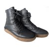 KOŽENÉ dámské černé šněrovací kotníkové boty Baťa 40