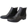KOŽENÉ dámské černé kotníkové boty TAMARIS 39