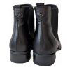 KOŽENÉ dámské černé kotníkové boty TAMARIS 39