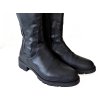 Kožené dámské černé kozačky Baťa 39