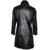 KOŽENÝ dámský černý měkký kabát William & Delvin M