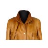 Kožená dámská koňaková bunda DENVER   M*