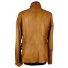 Kožená dámská koňaková bunda DENVER   M*