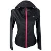 Dámská černá sportovní bunda s kapucí Alpine Pro  S