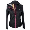 Dámská černá sportovní bunda s kapucí Alpine Pro  S