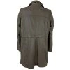 KOŽENÝ dámský khaki zelený kabát BPC Premium 20/46