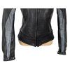 KOŽENÁ dámská černá motorkářská bunda M