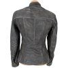 KOŽENÁ dámská šedá bunda na zip Mauritius  S/M