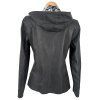 Oboustranná dámská kožená bunda s kapucí M/L