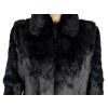 Pravý dámský černý kožich na zip Berghaus M