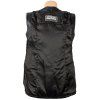 KOŽENÁ dámská černá vesta na zip Jackey McGee L