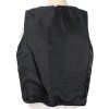 KOŽENÁ pánská černá vesta na zip 50/52