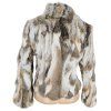 Pravý dámský kožíšek na zip TONFUR S