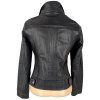 KOŽENÁ dámská černá bunda na zip Calypso 36