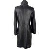 KOŽENÝ dámský černý kabát na zip Danier M