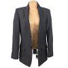 Pánské sako pro ženy - vlněné (55%) šedé sako Lorens & Wiktor M