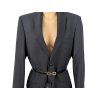 Pánské sako pro ženy - vlněné (55%) šedé sako Lorens & Wiktor M
