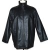 KOŽENÁ pánská měkká černá bunda L 2