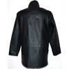 KOŽENÝ dámský měkký černý kabát Outer Edge XL