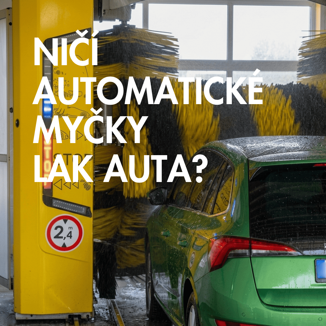 Ničí automatické myčky lak auta?