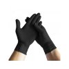 Černé nitrilové rukavice pár (Velikost M)