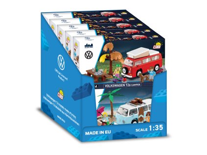 Cobi 24656 Displej VW T2a 1:35, 10 ks