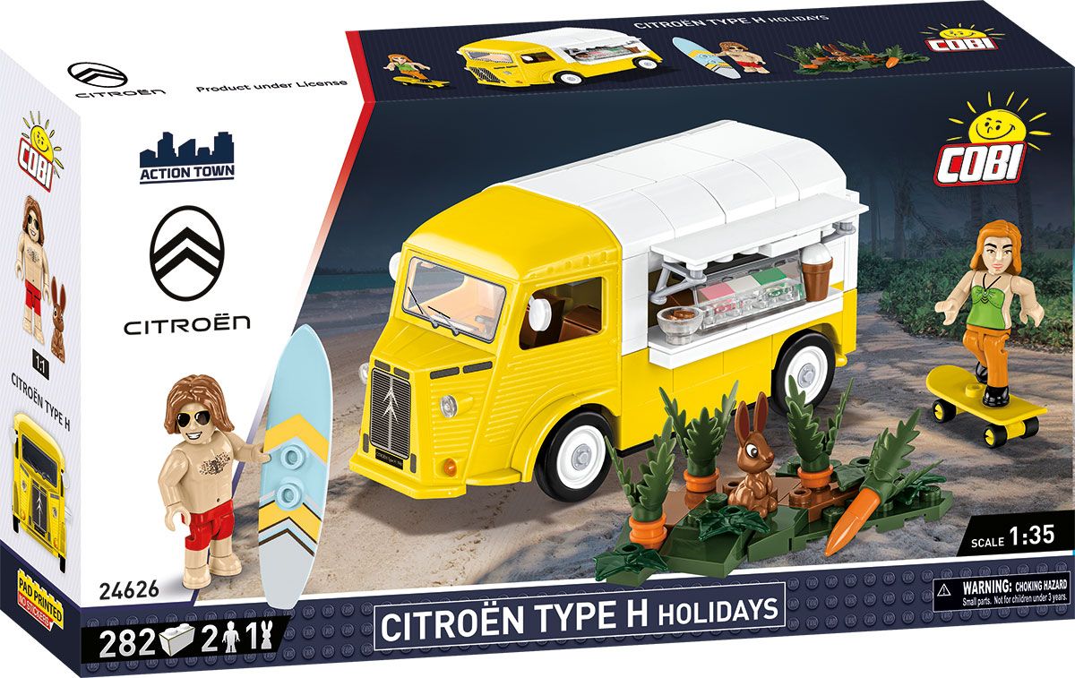 Cobi 24626 Citroën Type H Holidays, 1:35, 282 k, 3 f COBI-24626