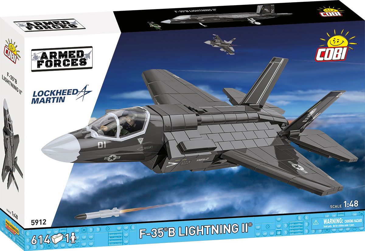 Cobi 5912 Armed Forces F-35B LIGHTNING II, 1:48, 614 k, 1 f COBI-5912